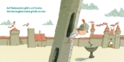 Buchcover und Innenansicht für das Buch: Die Großen Kleinen: Ritter Otto und sein Reittier