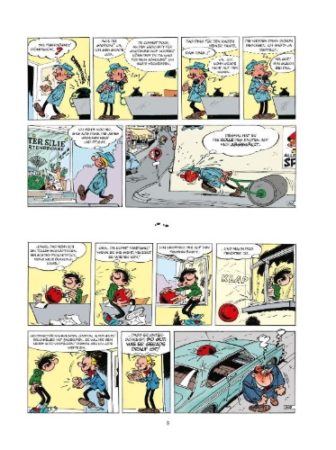 Buchcover und Innenansicht für das Buch: Gaston Neuedition 5: Reinfälle à gogo