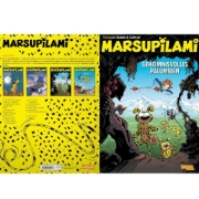 Buchcover und Innenansicht für das Buch: Marsupilami 30 - Palombie secrète