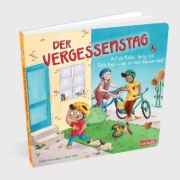 Buchcover und Innenansicht für das Buch: Der Vergessenstag
