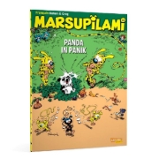 Buchcover und Innenansicht für das Buch: Marsupilami 2: Le bébé du bout du monde