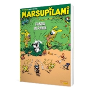 Buchcover und Innenansicht für das Buch: Marsupilami 2: Le bébé du bout du monde