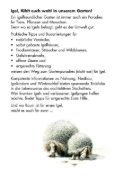 Buchcover und Innenansicht für das Buch: Der igelfreundliche Garten