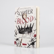Buchcover und Innenansicht für das Buch: Scepter of Blood. Kuss der dunkelsten Nacht (Scepter of Blood 1)