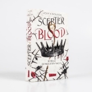 Buchcover und Innenansicht für das Buch: Scepter of Blood. Kuss der dunkelsten Nacht (Scepter of Blood 1)