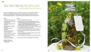 Buchcover und Innenansicht für das Buch: Geschenke aus dem Kräutergarten für Leib & Seele