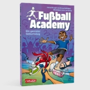 Buchcover und Innenansicht für das Buch: Fußball Academy 5: Ein genialer Geburtstag