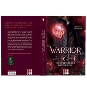 Buchcover und Innenansicht für das Buch: Warrior of Light 2: Gezeichnete der Dämmerung