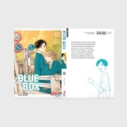 Buchcover und Innenansicht für das Buch: Ao no Hako