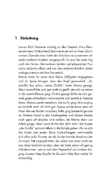 Buchcover und Innenansicht für das Buch: Ängste bei Kindern und Jugendlichen