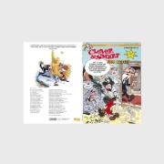 Buchcover und Innenansicht für das Buch: Mortadelo y Filemón. ¡Espías!