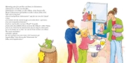 Buchcover und Innenansicht für das Buch: LESEMAUS 138: Jule putzt sich die Zähne - und Mama hilft mit