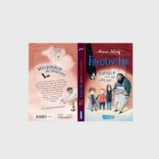 Buchcover und Innenansicht für das Buch: Freddy und Flo gruseln sich vor gar nix!