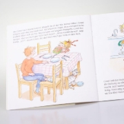 Buchcover und Innenansicht für das Buch: Conni hilft Mama