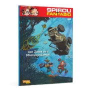 Buchcover und Innenansicht für das Buch: La Colère du Marsupilami