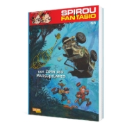 Buchcover und Innenansicht für das Buch: La Colère du Marsupilami