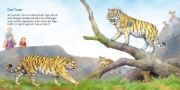 Buchcover und Innenansicht für das Buch: Hör mal (Soundbuch): Im Zoo