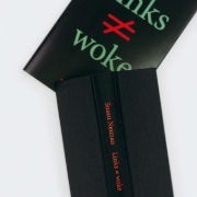 Buchcover und Innenansicht für das Buch: LEFT IS NOT WOKE