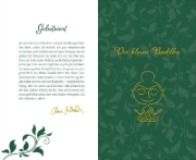 Buchcover und Innenansicht für das Buch: Der kleine Buddha auf dem Weg zum Glück. Jubiläumsausgabe