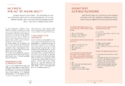 Buchcover und Innenansicht für das Buch: Du bist so alt wie dein schwächstes Organ
