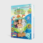 Buchcover und Innenansicht für das Buch: Insel der Tier-Abenteuer 2: Blubb und weg!