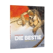 Buchcover und Innenansicht für das Buch: Marsupilami: Die Bestie