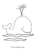 Buchcover und Innenansicht für das Buch: Ausmalbilder für Kita-Kinder: Mein erstes großes Malbuch: Punkt zu Punkt