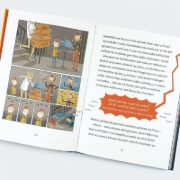 Buchcover und Innenansicht für das Buch: Manno Monster und ich