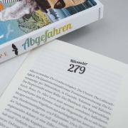 Buchcover und Innenansicht für das Buch: Abgefahren