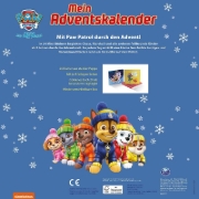 Buchcover und Innenansicht für das Buch: PAW Patrol Mein Adventskalender