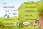Buchcover und Innenansicht für das Buch: Die Robot-Kids: Die Löschroboter
