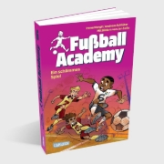 Buchcover und Innenansicht für das Buch: Fußball Academy 6: Ein schlimmes Spiel