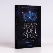 Buchcover und Innenansicht für das Buch: Legacy of Stars 2: Gefallene Finsternis