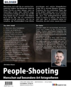 Buchcover und Innenansicht für das Buch: People-Shooting