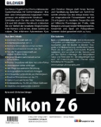 Buchcover und Innenansicht für das Buch: Nikon Z6 - Für bessere Fotos von Anfang an