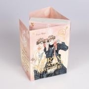 Buchcover und Innenansicht für das Buch: Ouran Koukou Host Bu