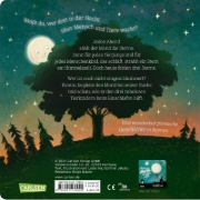 Buchcover und Innenansicht für das Buch: Wenn der Mond in der Nacht über alle Tiere wacht ... gibt er auch auf dich gut acht