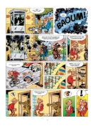 Buchcover und Innenansicht für das Buch: Mortadelo y Filemon: Valor y... al Toro!