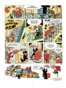 Buchcover und Innenansicht für das Buch: Mortadelo y Filemon: Valor y... al Toro!