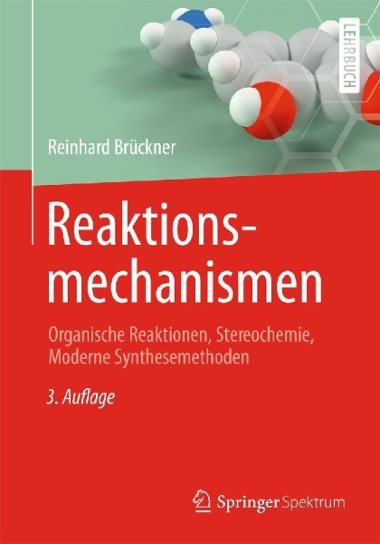 Buchcover und Innenansicht für das Buch: Reaktionsmechanismen