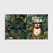 Buchcover und Innenansicht für das Buch: Der achtsame Tiger 1: Der achtsame Tiger