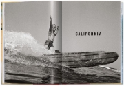 Buchcover und Innenansicht für das Buch: LeRoy Grannis. Surf Photography of the 1960s and 1970s