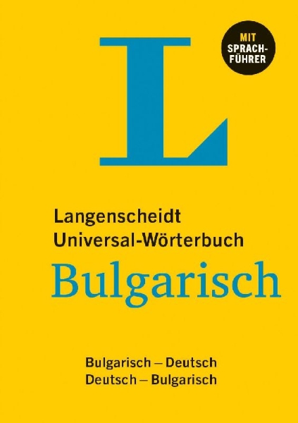 Buchcover und Innenansicht für das Buch: Langenscheidt Universal-Wörterbuch Bulgarisch