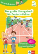 Buchcover und Innenansicht für das Buch: Die Deutsch-Helden Das große Übungsbuch für Deutsch-Helden 2. Klasse