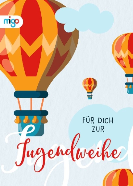 Buchcover und Innenansicht für das Buch: Für dich zur Jugendweihe