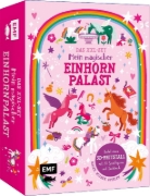 Buchcover und Innenansicht für das Buch: Busy Builders Unicorn Palace