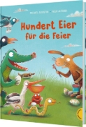 Buchcover und Innenansicht für das Buch: Hundert Eier für die Feier