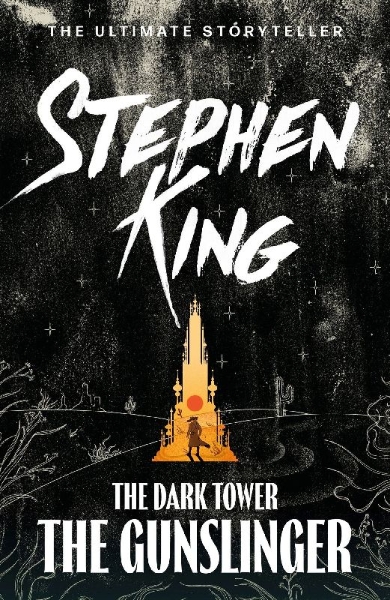 Buchcover und Innenansicht für das Buch: Der dunkle Turm 1. Schwarz
