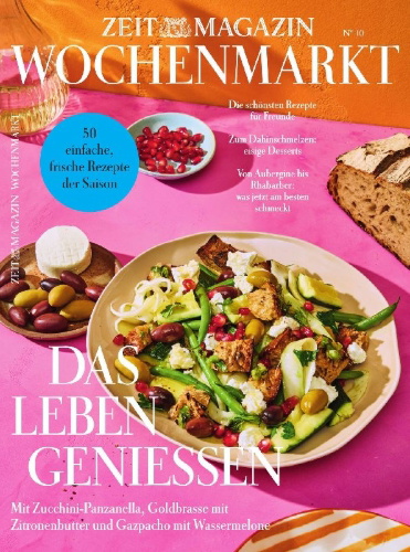 Buchcover und Innenansicht für das Buch: ZEITmagazin Wochenmarkt 10/26