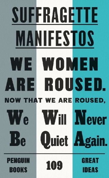 Buchcover und Innenansicht für das Buch: Suffragette Manifestos